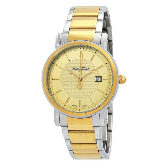 FX04225B NWT Mathey-Tissot Fashion Men's Quartz Steel Authentic Watch - Picture 1 of 3